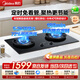 美的（Midea）【新品AK7/AK11/QD529】雙邊定時(shí)灶 家用5.2KW大火力一級能效燃氣灶天然氣灶防干燒灶臺嵌灶具 天然氣12T 【AK7 5.2KW猛火】 雙灶獨立定時(shí)