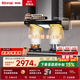 林內（Rinnai）家用大吸力抽吸油煙機雙腔25立方巡航大風(fēng)量歐式頂吸揮手智控熱清洗一級能效以舊換新 【25m3大風(fēng)量 1000Pa靜壓】大師單煙機