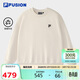 FILA FUSIONFILA FUSIONFILA FUSION斐樂(lè )官方潮牌情侶款套頭衛衣冬寬松加絨針織上衣