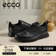 愛(ài)步（ECCO）牛皮軟底舒適防水休閑老爹鞋男 靈動(dòng)混合512334 黑色41