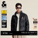 杰克·瓊斯（JACK&JONES） 【BSQ聯(lián)名】男裝春季羽絨服外套精致刺繡簡(jiǎn)約休閑立領(lǐng)226112050