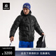KAILAS凱樂(lè )石GT ZERO PLUS超輕羽絨服男900蓬鵝絨防風(fēng)保暖連帽外套 玄鐵黑 XL