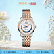 美度（MIDO）瑞士手表 貝倫賽麗系列 “月相”自動(dòng)機械腕表情侶表送愛(ài)人禮物 女士33mm/M027.207.22.010.01