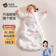 貝肽斯嬰兒睡袋暖姜恒溫兒童一體睡袋嬰幼兒防踢被睡衣四季雙層?甜夢(mèng)M