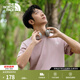 北面（The North Face）短袖T恤情侶款純棉戶(hù)外半袖百搭舒適透氣|8EYB 0SO/粉色 L /175