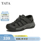 他她（TATA）休閑戶(hù)外溯溪鞋男鞋子運動(dòng)防撞厚底涼鞋秋季新款QGG01BH5 黑色 41