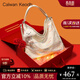 CALWAN KEODH包包女包單肩斜挎包背包大容量托特包品牌生日禮物送女友老婆 米白色【紅色折疊禮盒裝】輕奢高檔實(shí)用走心
