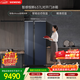 西門(mén)子（SIEMENS）超氧637L對開(kāi)門(mén)冰箱 智能eNose 雙系統 智感恒鮮 自然儲鮮 鋼化玻璃KA99VA356C 國家補貼