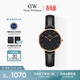 丹尼爾惠靈頓（DanielWellington）DW女士手表小眾輕奢流金皮質(zhì)石英腕表送女友生日禮物DW224