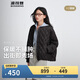 波司登25年羽絨服女士秋90絨輕薄棒球領(lǐng)寬松短款內膽時(shí)尚百搭外套
