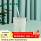 星巴克（Starbucks）杯子馬克杯Lightgreen陶瓷吸管杯600ml大容量水杯男女士送禮