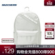 斯凱奇（Skechers）簡(jiǎn)約電腦包雙肩包經(jīng)典輕便舒適背包大學(xué)生紅書(shū)包 L422U207-00MV 月球灰 20升以下