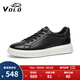 VOLO犀牛男鞋休閑皮鞋男士軟底舒適百搭板鞋簡(jiǎn)約西裝小白鞋 黑色 41 