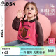 ASK JUNIOR兒童女童衛衣2026春季薄絨針織上衣可愛(ài)風(fēng)寶寶打底衫