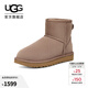 UGG秋季女士休閑舒適平底圓頭純色保暖經(jīng)典迷你短靴雪地靴1016222 CRBO | 馴鹿色 40 40碼及以上建議正碼正拍