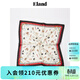 ELAND衣戀絲巾女馬術(shù)圖案時(shí)尚圍巾2025冬季新款【100%桑蠶絲】 紅色(20)Red FRE