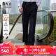 雅戈爾（YOUNGOR）套西褲子男100F款西服褲西裝褲西褲純綿羊毛秋冬季保暖 藏青 32 170/80A