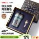 SIMELO【鈦光織影】施美樂(lè )純鈦保溫杯男鈦咖啡杯女水杯生日禮物伴手禮 阿努比斯荷魯斯 400ml 內外純鈦/禮盒裝