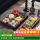 格娜斯 玻璃水果盤(pán)客廳輕奢創(chuàng  )意零食分格干果盤(pán)北歐ins網(wǎng)紅點(diǎn)心糖果盤(pán)