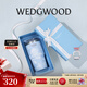 Wedgwood不銹鋼保溫杯高顏值咖啡杯便攜水杯陶瓷涂層茶杯保冷保熱隨行杯 漫游美境藍色吸管杯592ml
