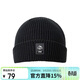探路者（TOREAD）帽子 秋冬男女通用防風(fēng)保暖彈力針織帽戶(hù)外套頭帽TELLCM90744黑色