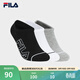 FILA 斐樂(lè )官方男士襪子淺口襪套裝夏季新品船襪舒適休閑襪子3雙裝 組合色-99 XS