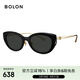 BOLON暴龍眼鏡25新品楊紫同款橢圓小貓眼太陽(yáng)鏡男女開(kāi)車(chē)墨鏡BL5097C10