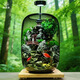 生態(tài)苔蘚微景觀(guān)水培植物瓶創(chuàng  )意擺件禮物小魚(yú)缸diy辦公室桌面客廳 時(shí)來(lái)運轉+定時(shí)養護燈【李白】