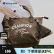 Champion冠軍25春季新款單肩包布丁包男女情侶休閑斜挎包手拎潮流 淺棕 均碼