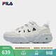 斐樂(lè )（FILA） 官方女鞋MUFFIN摩登運動(dòng)鞋松餅鞋 微白-WW 37.5