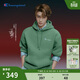 Champion【丁禹兮同款】冠軍衛衣25冬季加絨男連帽刺繡 淺綠色   L   