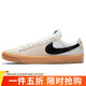 耐克NIKE男板鞋緩震透氣 BLAZER LOW 低幫運動(dòng)鞋DC7695-100白黑棕43