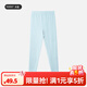 久歲伴中厚兒童保暖褲男女童雙面絨秋褲中大童寶寶秋冬季校園打底褲內穿 男童-水藍 【中厚雙面絨】103557 160 /身高150-162體重90-105斤