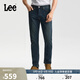 Lee26春夏新品標準中腰726直筒牛仔褲復古深藍色男 深藍色 31