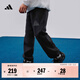 adidas男女大童休閑寬松束腳運動(dòng)褲兒童阿迪達斯官方輕運動(dòng) 黑色   176