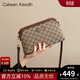 CALWAN KEODH輕奢包包女包2026新款手機單肩斜挎小包生日禮物高級感送女友老婆 咖色-百搭通勤時(shí)尚品牌