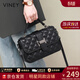 viney牛皮包包女包新款斜挎包品牌單肩包生日禮物送女友老婆 【黑色】實(shí)用輕奢高檔小方包 時(shí)尚百搭休閑小眾手提包