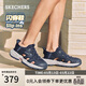 斯凱奇（Skechers）涼鞋男鞋戶(hù)外休閑百搭包頭涼鞋軟底防滑耐磨沙灘鞋205475