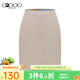 G2000【商場(chǎng)同款/鉛筆裙】女裝2025春秋通勤半身裙西裙 卡其色鉛筆裙19寸 L （38）
