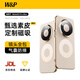 W&P【雙環(huán)素皮丨自帶鏡頭膜】適用華為mate80promax手機殼磁吸mate80PorMax保護套超薄真皮手感防摔wp