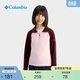 Columbia哥倫比亞戶(hù)外女童時(shí)尚保暖抓絨衣舒適運動(dòng)套頭衫AG6987 608 155 (L)