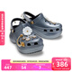 卡駱馳（CROCS）璀璨珠花小鯨魚(yú)洞洞鞋時(shí)尚百搭包頭女鞋|211519 黑色-001 38 (240mm)