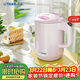虎牌（TIGER）電熱水壺 雙層防燙 快燒水壺 PCG-G10C 1L電水壺 粉色