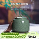 龍泉青瓷創(chuàng  )意中式防潮密封茶葉罐陶瓷家用存儲醒茶罐通用普洱紅茶收納茶倉 哥窯梅子青做線(xiàn)-禮盒裝 620ml