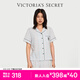維多利亞的秘密（Victoria's Secret）宅度假天絲綿柔印花睡衣家居服套裝女不易皺