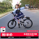 KinderKraftKK兒童自行車(chē)4-6-12歲學(xué)生單車(chē)男女孩新年禮物山地車(chē)18寸紫