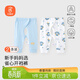 貝瑞加（Babyprints）嬰兒開(kāi)襠褲2條裝初生寶寶長(cháng)褲新生兒薄款四季褲子 星球+藍 52