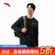 安踏輕暖T丨跑步運動(dòng)長(cháng)袖t恤男士冬季新款加絨訓練圓領(lǐng)套頭衫上衣