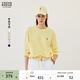 Teenie Weenie小熊女裝T恤26春季新款俏皮活力彩色收腰款長(cháng)袖上衣 黃色 XS