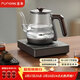 FUNORK全自動(dòng)上水電熱燒水壺玻璃燒水器茶臺專(zhuān)用一體茶桌茶幾保溫泡茶具抽水電茶爐 RY-D3